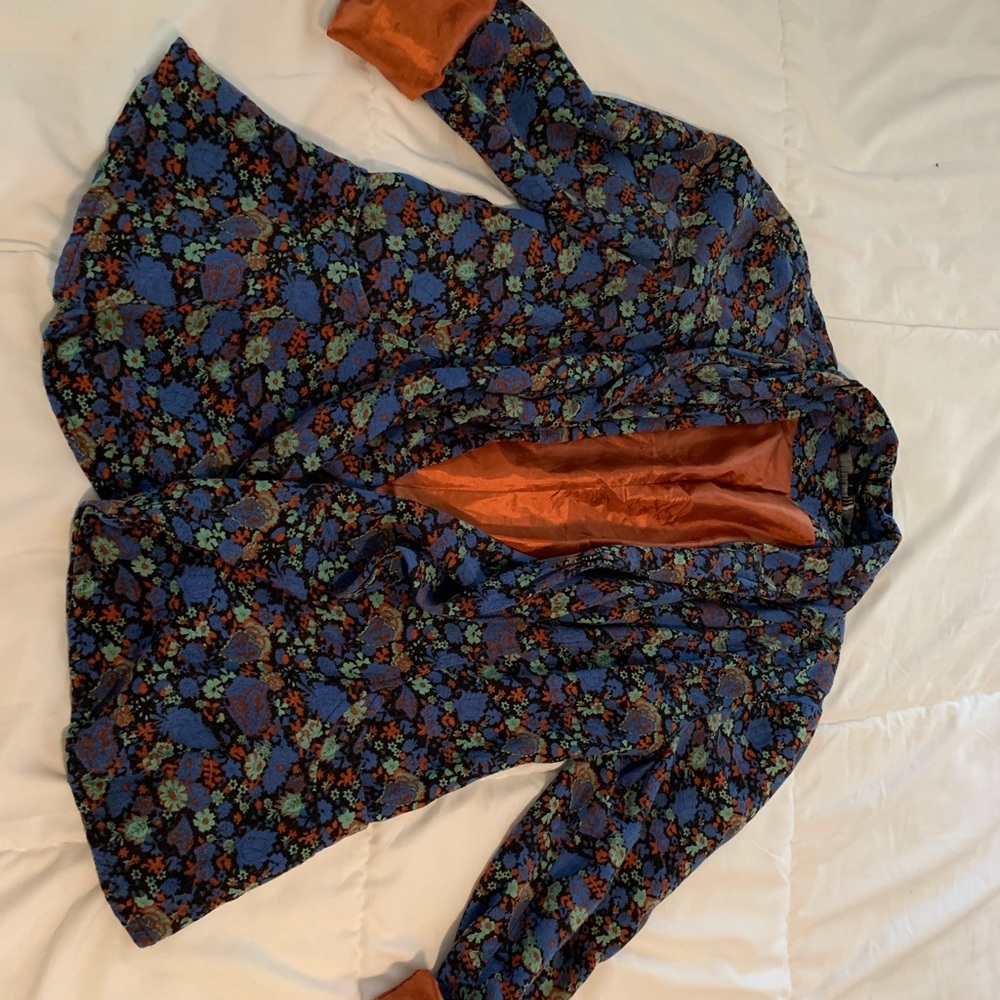 Floral Loose Blazer